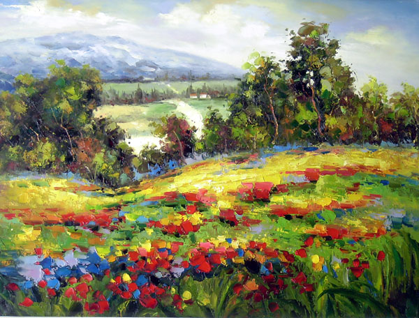 Oil Paintings Landscapes Paintings Sample d08c005-30x40