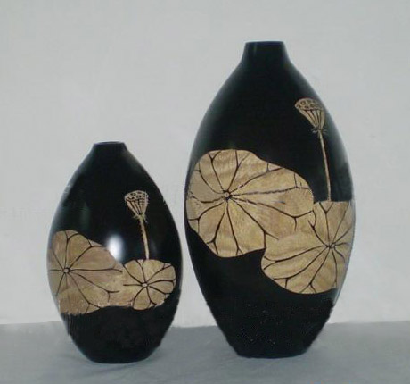Wood Vases Sample d08j007
