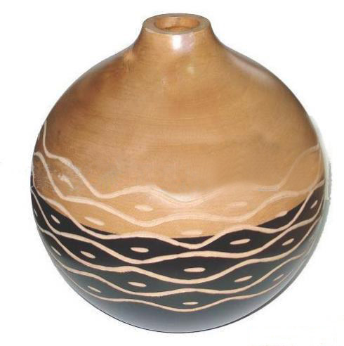 Wood Vases Sample d08j010